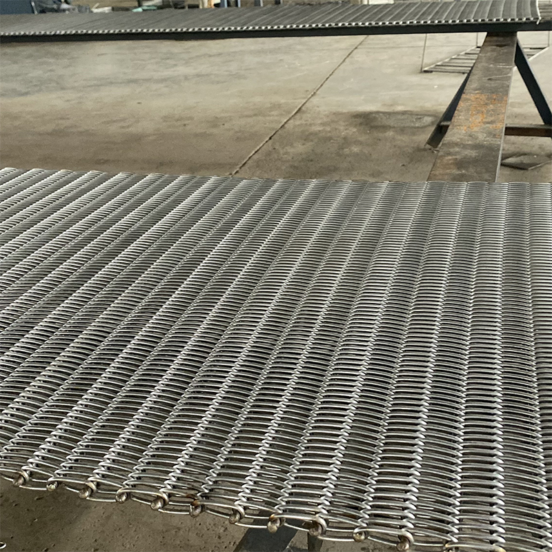 Electronic component sintering furnace mesh belt