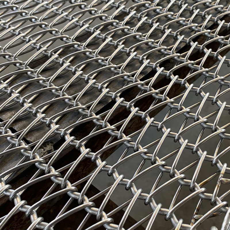 Foam-nickel sintering conveyor belt