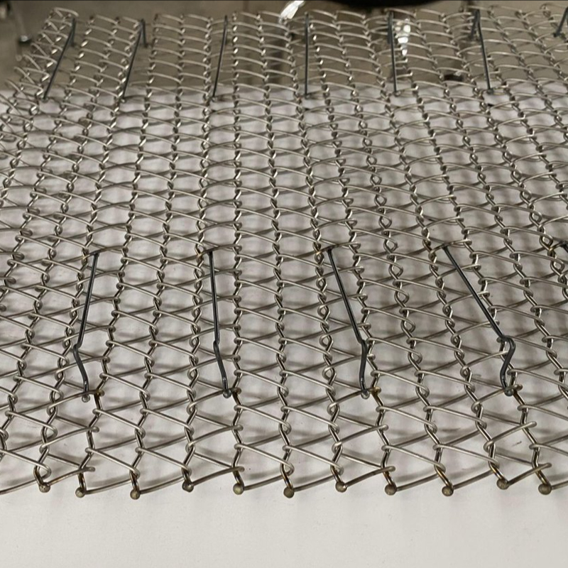 Photovoltaic cell sintering furnace mesh belt