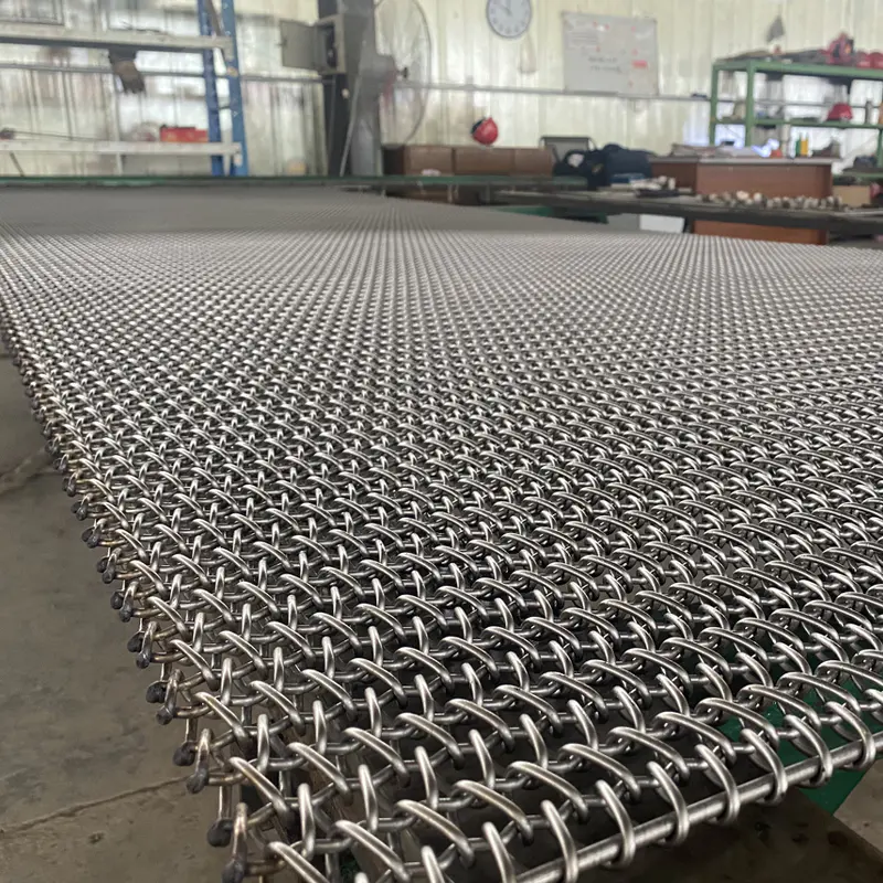 Aluminum brazing furnaces mesh belt