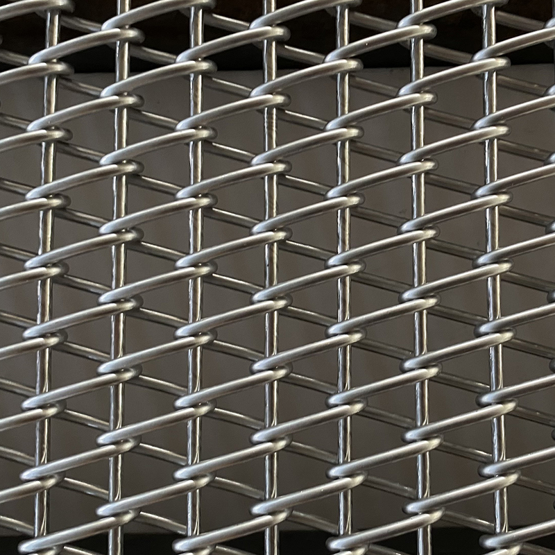 Automotive pipe brazing furnace mesh belt