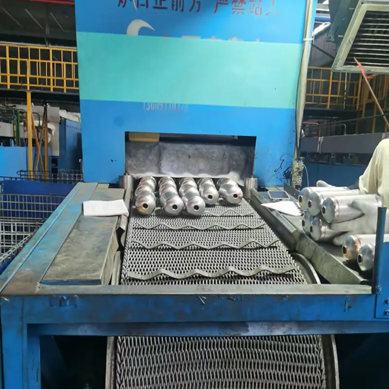 Brazing furnace conveyor belt