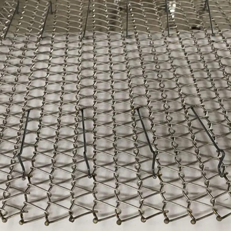PV cell drying oven mesh belt